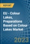 EU - Colour Lakes, Preparations Based on Colour Lakes - Market Analysis, Forecast, Size, Trends and Insights. Update: COVID-19 Impact - Product Thumbnail Image
