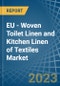 EU - Woven Toilet Linen and Kitchen Linen of Textiles - Market Analysis, Forecast, Size, Trends and Insights. Update: COVID-19 Impact - Product Thumbnail Image