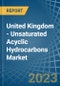 United Kingdom - Unsaturated Acyclic Hydrocarbons - Market Analysis, Forecast, Size, Trends and Insights. Update: COVID-19 Impact - Product Thumbnail Image