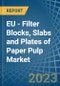 EU - Filter Blocks, Slabs and Plates of Paper Pulp - Market Analysis, Forecast, Size, Trends and Insights. Update: COVID-19 Impact - Product Thumbnail Image