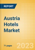 Austria Hotels Market Size by Rooms (Total, Occupied, Available), Revenues, Customer Type (Business and Leisure), Hotel Categories (Budget, Midscale, Upscale, Luxury), and Forecast to 2026- Product Image