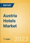Austria Hotels Market Size by Rooms (Total, Occupied, Available), Revenues, Customer Type (Business and Leisure), Hotel Categories (Budget, Midscale, Upscale, Luxury), and Forecast to 2026 - Product Thumbnail Image