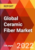 Global Ceramic Fiber Market, By Product, By Material, By Form, By Thickness, By Application, By Distribution Channel, By Industry Estimation & Forecast, 2017 - 2030- Product Image