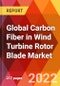 Global Carbon Fiber in Wind Turbine Rotor Blade Market, By Type, By Blade Size, By Application, By Region, Estimation & Forecast, 2017 - 2030 - Product Image
