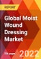 Global Moist Wound Dressing Market, By Product, By Application, By End User, Estimation & Forecast, 2017 - 2030 - Product Image