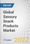 Global Savoury Snack Products Market by Product (Potato Chips, Extruded Snacks, Popcorn, Nuts & Seeds, Puffed Snacks, Tortillas), Flavor (Barbeque, Spice, Salty, Plain/Unflavored), Distribution Channel and Region - Forecast to 2027 - Product Image