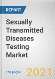 Sexually Transmitted Diseases Testing Market by Disease Type and Location of Testing: Global Opportunity Analysis and Industry Forecast, 2021-2030- Product Image