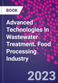 Advanced Technologies in Wastewater Treatment. Food Processing Industry- Product Image