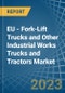EU - Fork-Lift Trucks and Other Industrial Works Trucks and Tractors - Market Analysis, Forecast, Size, Trends and Insights. Update: COVID-19 Impact - Product Image