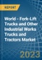 World - Fork-Lift Trucks and Other Industrial Works Trucks and Tractors - Market Analysis, Forecast, Size, Trends and Insights. Update: COVID-19 Impact - Product Image