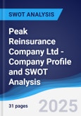 Peak Reinsurance Company Ltd - Company Profile and SWOT Analysis- Product Image