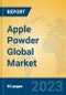 Apple Powder Global Market Insights 2023, Analysis and Forecast to 2028, by Manufacturers, Regions, Technology, Product Type - Product Image