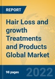 Hair Loss and growth Treatments and Products Global Market Insights 2022, Analysis and Forecast to 2027, by Manufacturers, Regions, Technology, Application- Product Image