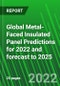 Global Metal-Faced Insulated Panel Predictions for 2022 and forecast to 2025 - Product Thumbnail Image
