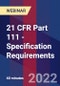 21 CFR Part 111 - Specification Requirements - Webinar - Product Thumbnail Image