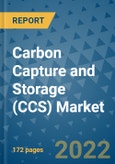 Carbon Capture and Storage (CCS) Market - Global Industry Analysis (2018 - 2020) - Growth Trends and Market Forecast (2021 - 2026)- Product Image