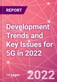 Development Trends and Key Issues for 5G in 2022- Product Image