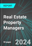 Real Estate Property Managers (U.S.): Analytics, Extensive Financial Benchmarks, Metrics and Revenue Forecasts to 2030, NAIC 531310- Product Image