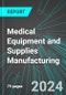Medical Equipment and Supplies Manufacturing (U.S.): Analytics, Extensive Financial Benchmarks, Metrics and Revenue Forecasts to 2030, NAIC 339100 - Product Thumbnail Image