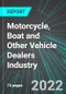 Motorcycle, Boat and Other Vehicle Dealers Industry (U.S.): Analytics and Revenue Forecasts to 2028 - Product Image