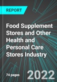 Food (Health) Supplement Stores and Other Health and Personal Care Stores Industry (U.S.): Analytics and Revenue Forecasts to 2028- Product Image