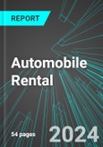 Automobile (Car) Rental (U.S.): Analytics, Extensive Financial Benchmarks, Metrics and Revenue Forecasts to 2030, NAIC 532111- Product Image