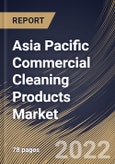Asia Pacific Commercial Cleaning Products Market By Product, By Distribution Channel, By Country, Opportunity Analysis and Industry Forecast, 2021-2027- Product Image
