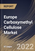 Europe Carboxymethyl Cellulose Market By Purity Level, By Application, By Property, By Country, Opportunity Analysis and Industry Forecast, 2021-2027- Product Image