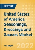 United States of America (USA) Seasonings, Dressings and Sauces Market Size by Categories, Distribution Channel, Market Share and Forecast, 2021-2026- Product Image