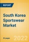 South Korea Sportswear (Clothing, Footwear and Accessories) Market Size, Channel and Segments Analytics, Brand Value and Forecast, 2020-2025 - Product Thumbnail Image