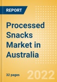 Processed Snacks (Savory Snacks) Market in Australia - Outlook to 2025; Market Size, Growth and Forecast Analytics- Product Image