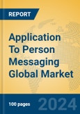 Application To Person Messaging Global Market Insights 2023, Analysis and Forecast to 2028, by Market Participants, Regions, Technology, Application, Product Type- Product Image