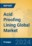 Acid Proofing Lining Global Market Insights 2024, Analysis and Forecast to 2029, by Manufacturers, Regions, Technology, Product Type- Product Image