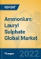Ammonium Lauryl Sulphate Global Market Insights 2022, Analysis and Forecast to 2027, by Manufacturers, Regions, Technology, Application, Product Type - Product Image