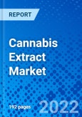 Cannabis Extract Market, by Product, by Extract Type, by Extraction Method, by Distribution Channel, and by Region - Size, Share, Outlook, and Opportunity Analysis, 2021 - 2028- Product Image