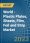 World - Plastic Plates, Sheets, Film, Foil and Strip - Market Analysis, Forecast, Size, Trends and Insights. Update: COVID-19 Impact - Product Image