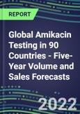 2022-2026 Global Amikacin Testing in 90 Countries - Five-Year Volume and Sales Forecasts, Supplier Sales and Shares, Competitive Analysis, Diagnostic Assays and Instrumentation- Product Image