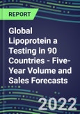 2022-2026 Global Lipoprotein a Testing in 90 Countries - Five-Year Volume and Sales Forecasts, Supplier Sales and Shares, Competitive Analysis, Diagnostic Assays and Instrumentation- Product Image