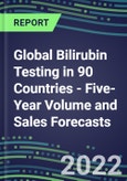 2022-2026 Global Bilirubin Testing in 90 Countries - Five-Year Volume and Sales Forecasts, Supplier Sales and Shares, Competitive Analysis, Diagnostic Assays and Instrumentation- Product Image