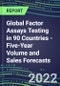 2022-2026 Global Factor Assays Testing in 90 Countries - Five-Year Volume and Sales Forecasts, Supplier Sales and Shares, Competitive Analysis, Diagnostic Assays and Instrumentation - Product Thumbnail Image