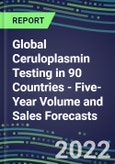 2022-2026 Global Ceruloplasmin Testing in 90 Countries - Five-Year Volume and Sales Forecasts, Supplier Sales and Shares, Competitive Analysis, Diagnostic Assays and Instrumentation- Product Image