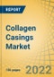 Collagen Casings Market by Type (Edible, Non-Edible), Caliber (Small, Large), Application (Fresh Sausages, Processed Sausages (Pre-cooked, Smoked, Cured), End User (Food Service Providers, Food Retail), Distribution Channel - Global Forecast to 2028 - Product Thumbnail Image