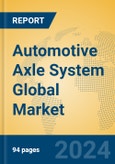 Automotive Axle System Global Market Insights 2022, Analysis and Forecast to 2027, by Manufacturers, Regions, Technology, Application- Product Image
