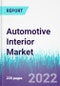 Automotive Interior Market by Component, by Vehicle Type - Global Opportunity Analysis and Industry Forecast, 2022 - 2030 - Product Image