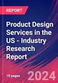 Product Design Services in the US - Industry Research Report- Product Image