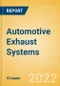 Automotive Exhaust Systems - Global Sector Overview and Forecast (Q1 2022 Update) - Product Thumbnail Image