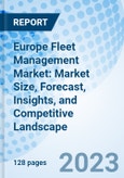 Europe Fleet Management Market: Market Size, Forecast, Insights, and Competitive Landscape- Product Image
