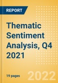 Thematic Sentiment Analysis, Q4 2021 - Thematic Research- Product Image