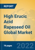 High Erucic Acid Rapeseed Oil Global Market Insights 2022, Analysis and Forecast to 2027, by Manufacturers, Regions, Technology, Application- Product Image