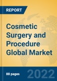 Cosmetic Surgery and Procedure Global Market Insights 2022, Analysis and Forecast to 2027, by Manufacturers, Regions, Technology, Application, Product Type- Product Image